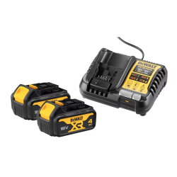 PACK 2 BATTERIES XR18V 4AH...